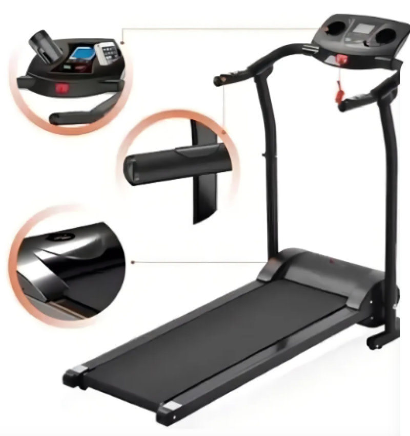 Banda Caminadora Trotadora Eléctrica Plegable 12 KM Velocidad potencia 1.5hp