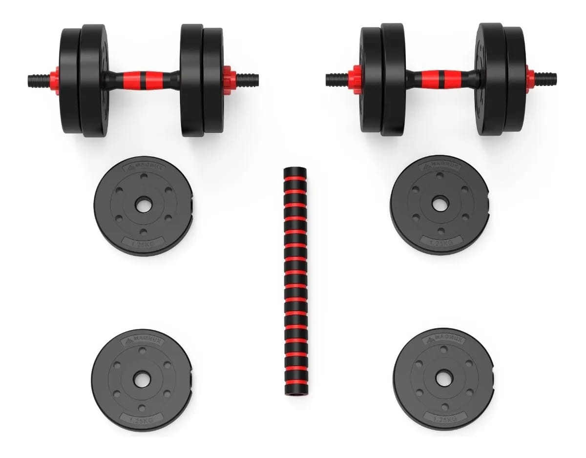 Kit de Mancuernas 40 libras 2 Pesas gratis obsequio