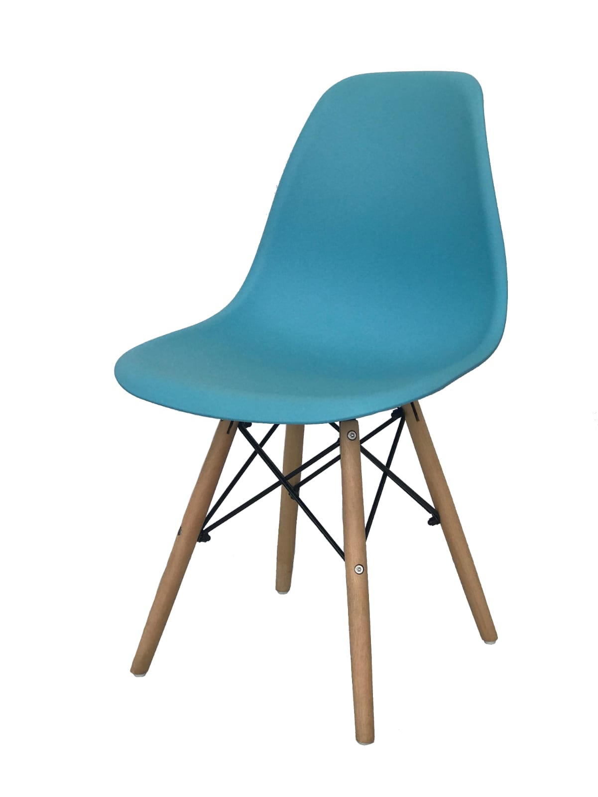 Silla Eames Para Comedor, Sala, Restaurante Azul