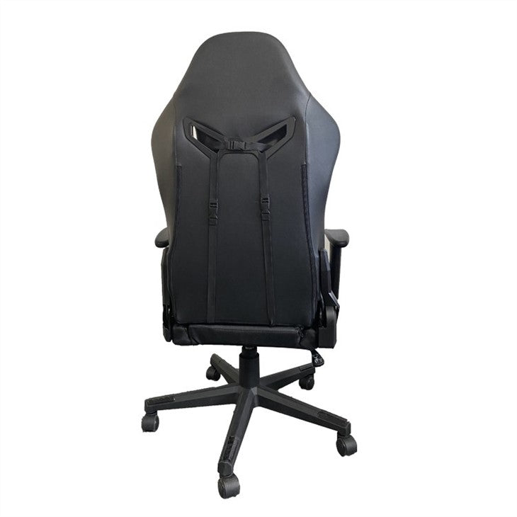 Silla Gamer Homeblack Reclinable Ergonómica  con Cojines Negra