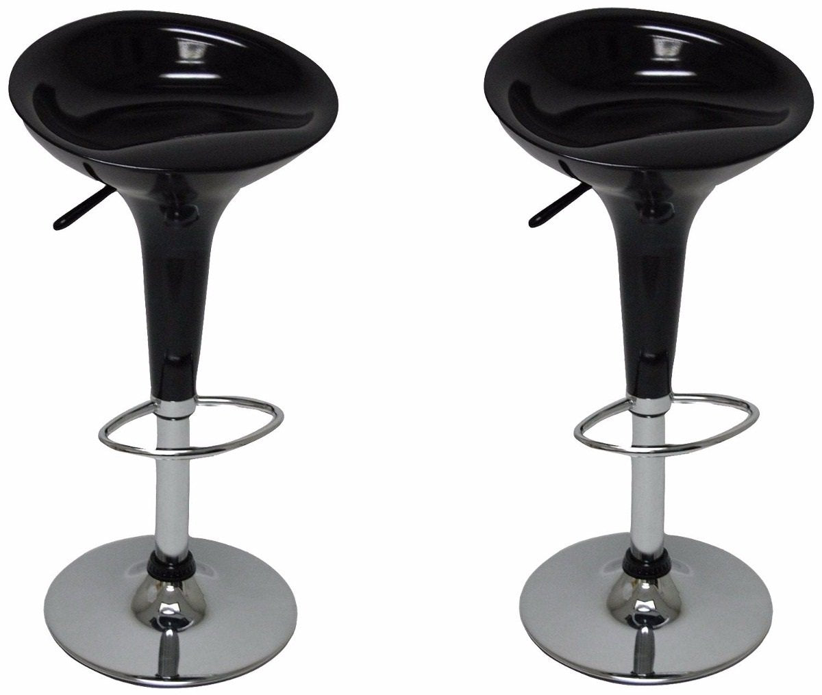 Silla Bar Combo x 2 unidades color negro