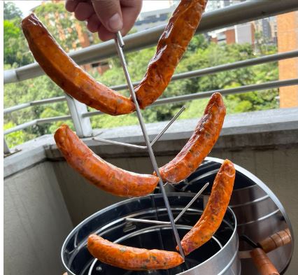 Choricera tipo espina de pescado para Barril en acero inoxidable