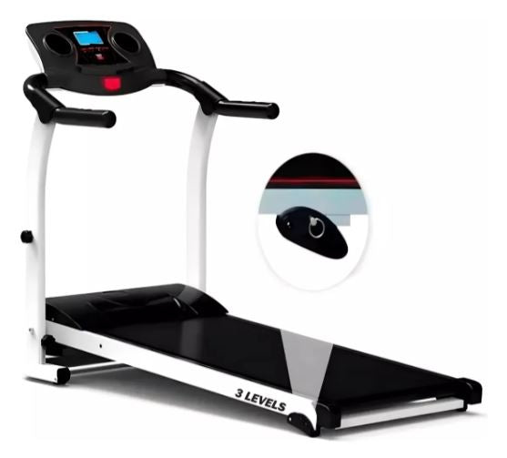 Banda Caminadora Trotadora Eléctrica Plegable 12 KM Velocidad potencia 1.5hp