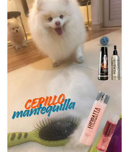 Cepillo mantequilla para Pomeranias