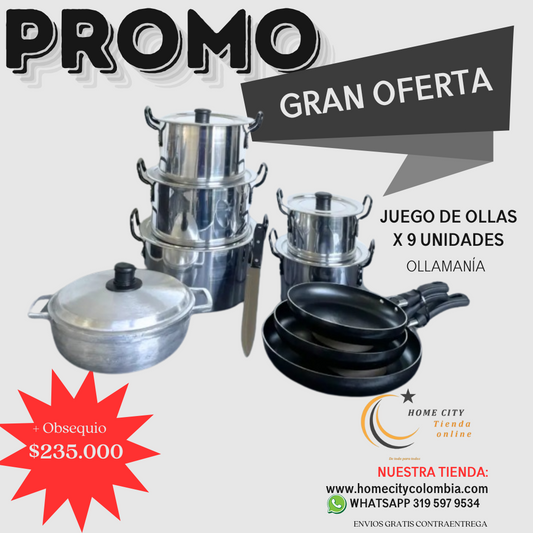 Olla Manía 9 Todo lo que necesitas en tu cocina