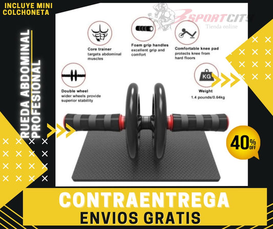 Rueda Megapro abdominal Profesional