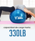 Balón Para hacer Ejercicio Yoga Pilates+ inflador