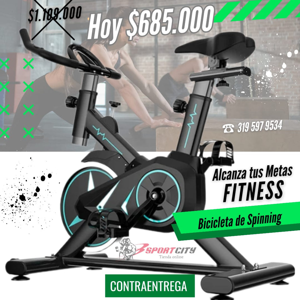 Bicicleta Estática Spinning SportGim SemiProfesional