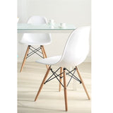 Silla Eames Para Comedor, Sala, Restaurante Blanca