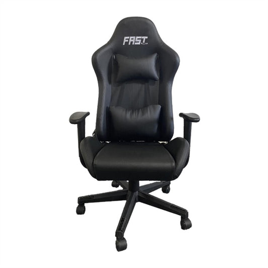 Silla Gamer Homeblack Reclinable Ergonómica  con Cojines Negra