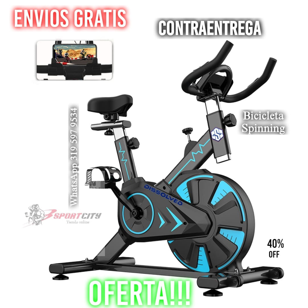 Bicicleta Estática Spinning SportGim SemiProfesional – homecitycolombia