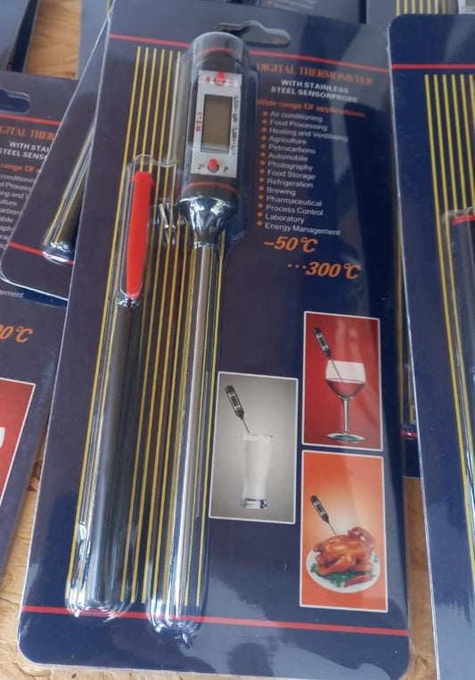 Medidor temperatura para carnes